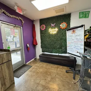 Front entrance area.