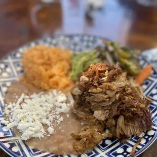 Carnitas Don Pedro Lunch