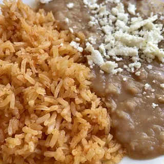 Refried Beans w/ Queso Fresco