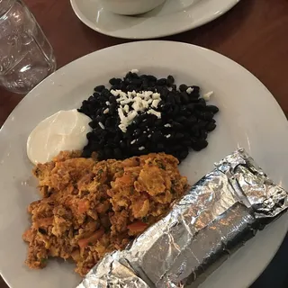 Huevos con Chorizo