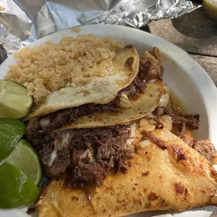 Quesabirria Tacos de Barbacoa