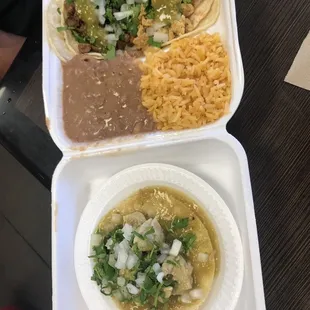 2 taco plate