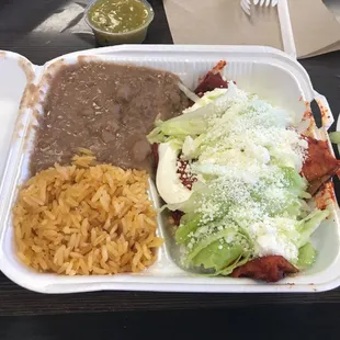 Enchiladas plate !! Delicious