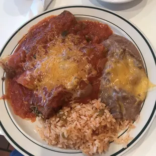 Beef Enchilada Dinner