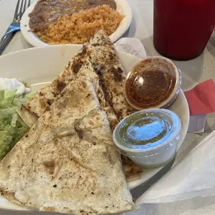 Carne Asada quesadilla