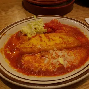 Cheese enchilada