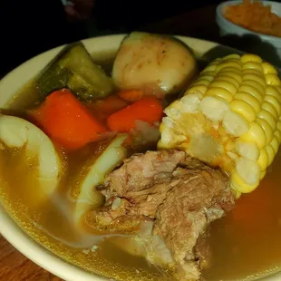 Caldo de res. Delicioso...