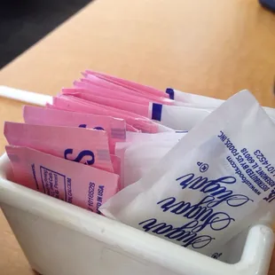 No Splenda......... Grrrrrr