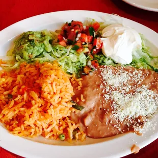 Side come with fajitas combo