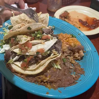 Steak Tacos Al Carbon