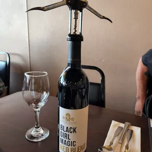 Bring your own wine kind of place