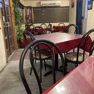 Indoor seating
