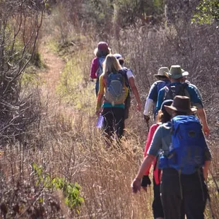 Mostly exposed trail Los Padres National Forest-Reyes Creek