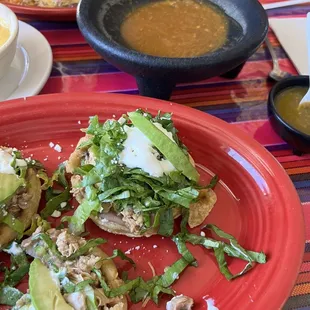 Sopes and salsa