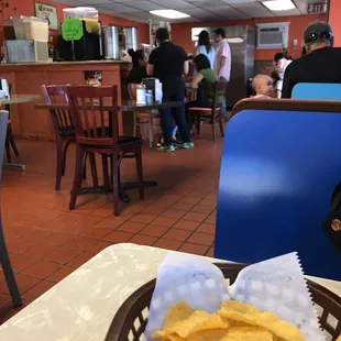 The salsa is great!