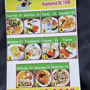 Pic from Google. Way more on their menu that's posted on the truck