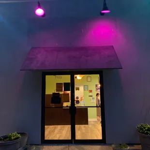 Front of building