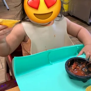 Chips and salsa.  So good!