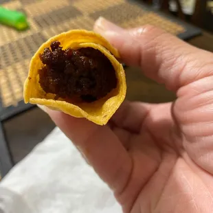 Beef flauta