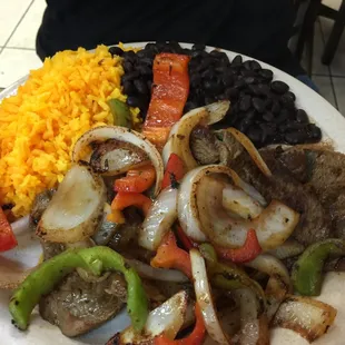 Carne asada plate