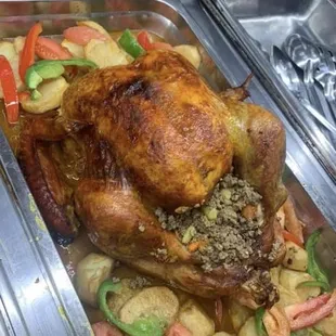 Stuffed turkey