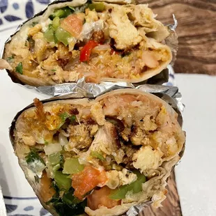 Grilled Chicken Burrito