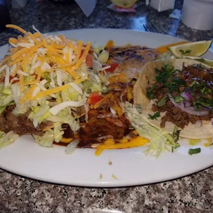 Carne Asada Tostada