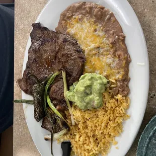 Carne Asada Plate