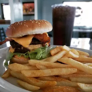 Double Bacon Cheese Burgers