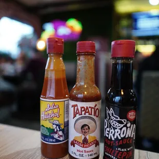 Different sauces