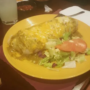 Chile Verde Buritto