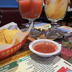 Santiago nailed the margarita presentation!