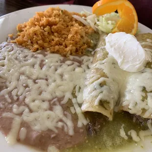 Green Enchiladas