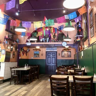 Interior. Festive &amp; homey.