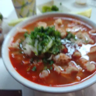 The menudo does it taste great