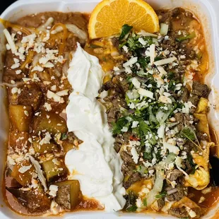 Carne Asada Chilaquiles!!!