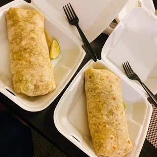 Surf and Turf Burrito