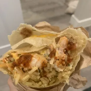 Shrimp Burrito