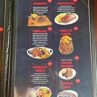 Menu page 4