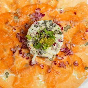 Salmon Carpaccio