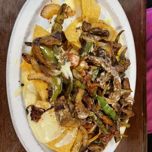 Steak Fajita Nachos