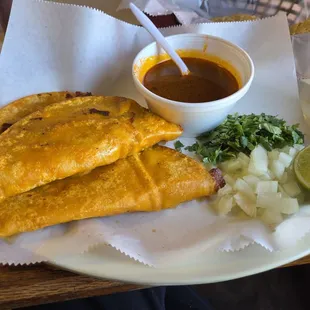 Birria Tacos Big.  Very feeling