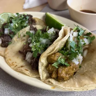 Barbacoa Taco Plate