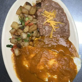 Huevos Montados Plate
