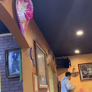 Festive and vibrant decor