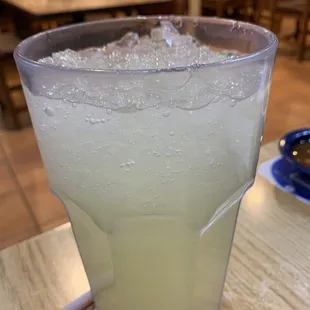 Fantastic Lemonade, you can also order a cup to go when you finish dinner!