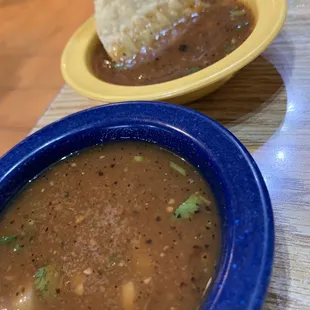 The "Sit Down" salsa (they serve it as soon as you sit down)