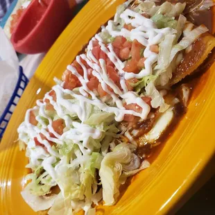 Enchiladas supremas