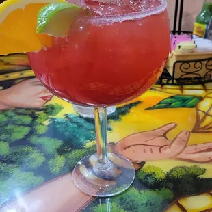 Strawberry magarita- min