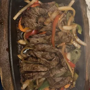 Beef Fajitas